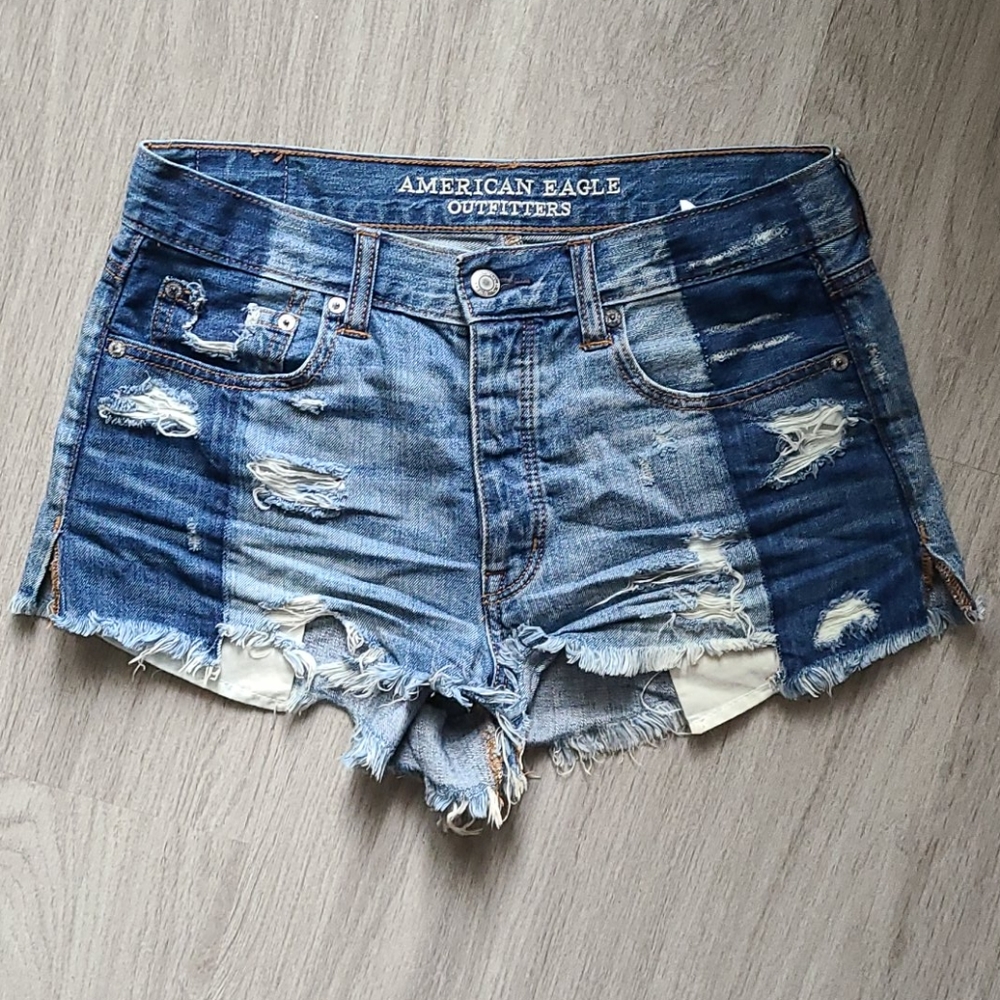 American Eagle Vintage Hi-Rise Festival Shorts
